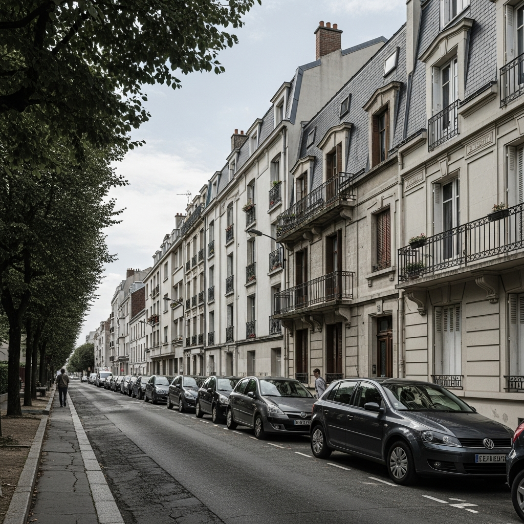 Vue d'un appartement à Montreuil pour estimation immobilière