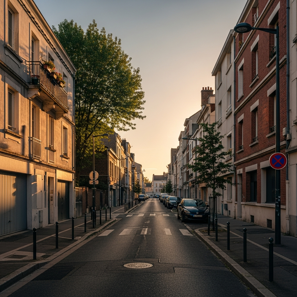 Vue d’un immeuble résidentiel dans le quartier Villiers Barbusse à Montreuil, idéal pour un investissement locatif familial