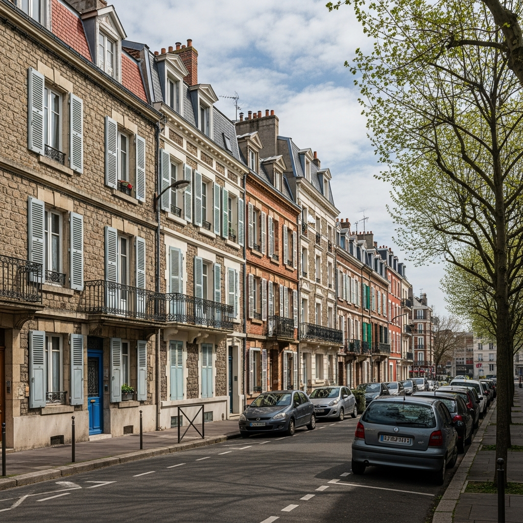 Carte des prix de l'immobilier à Montreuil avec détails par rue
