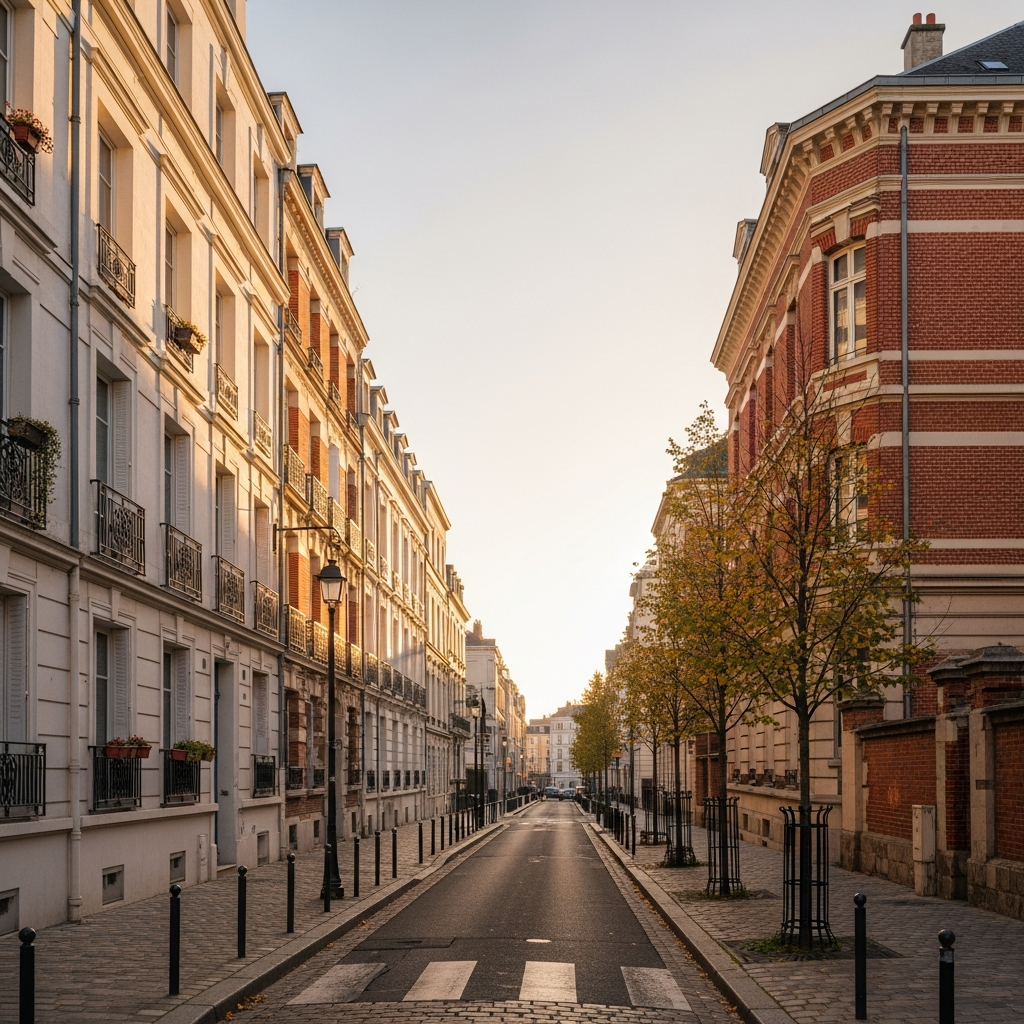 Évolution du prix au mètre carré à Montreuil autour du métro Croix de Chavaux