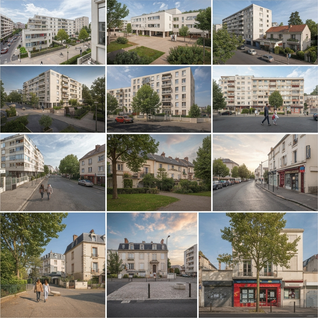 Graphique du prix du mètre carré rue de Paris à Montreuil