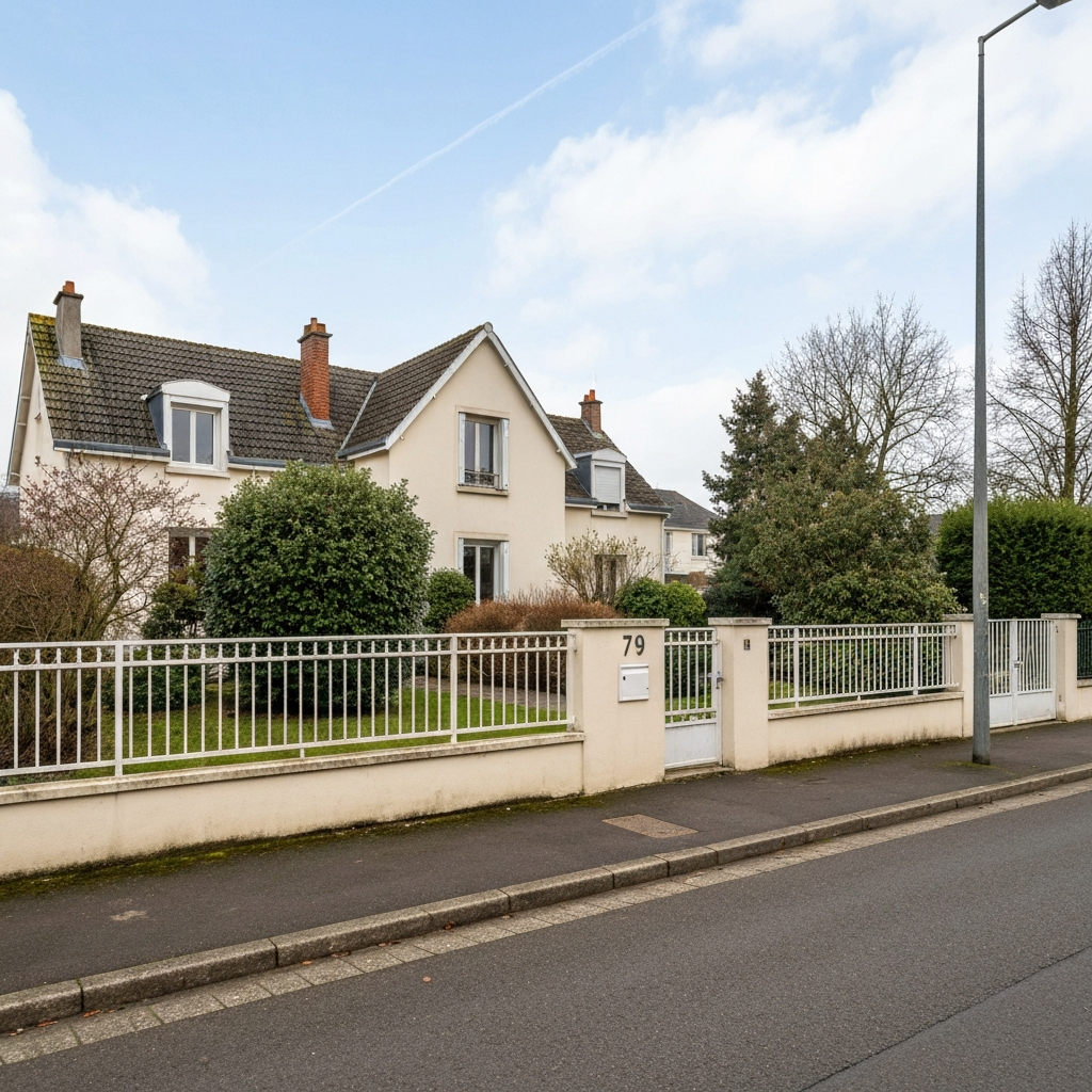 Vue panoramique de Montreuil avec des immeubles résidentiels