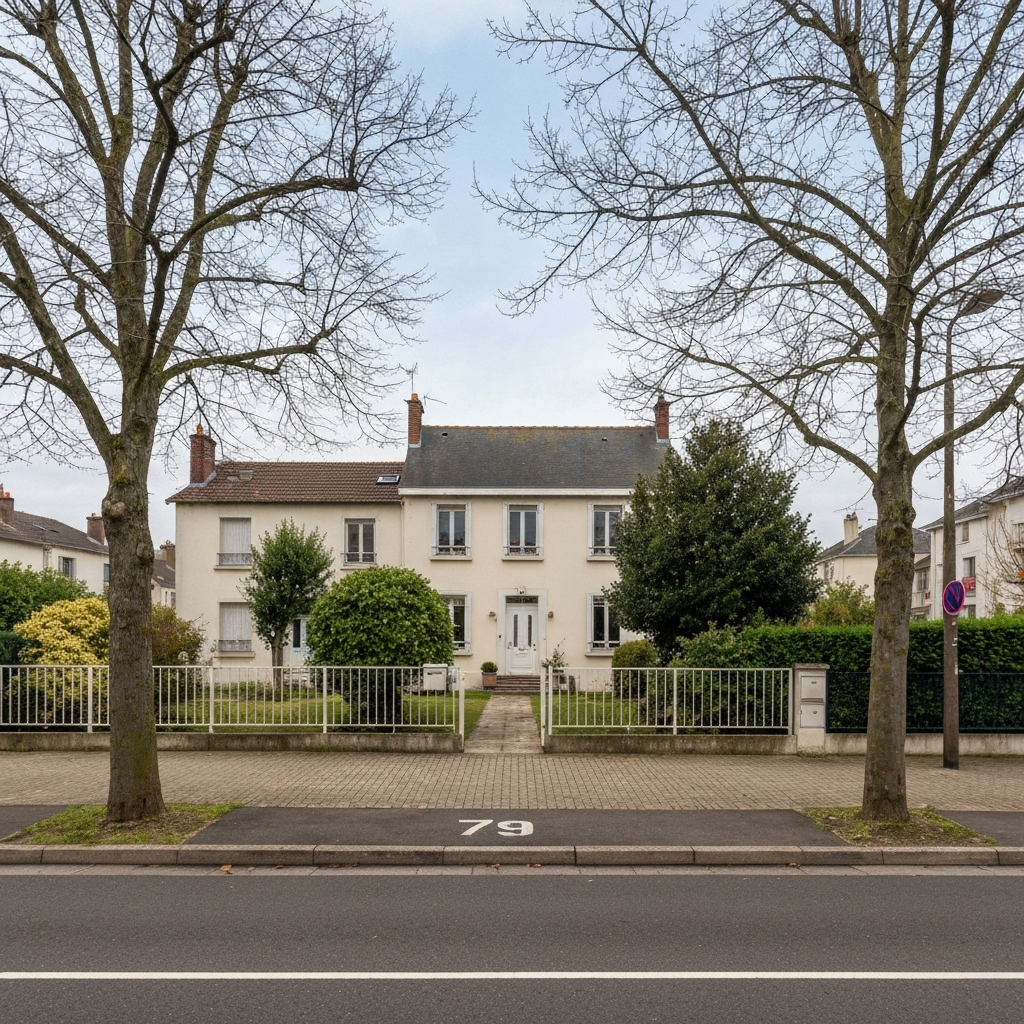 Vue d'un appartement à Montreuil à proximité de la station de métro Robespierre