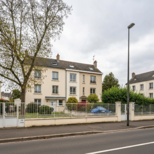 Image d'un immeuble résidentiel sur la rue Étienne Marcel à Montreuil