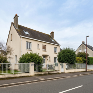 Vue aérienne de Montreuil avec des immeubles résidentiels