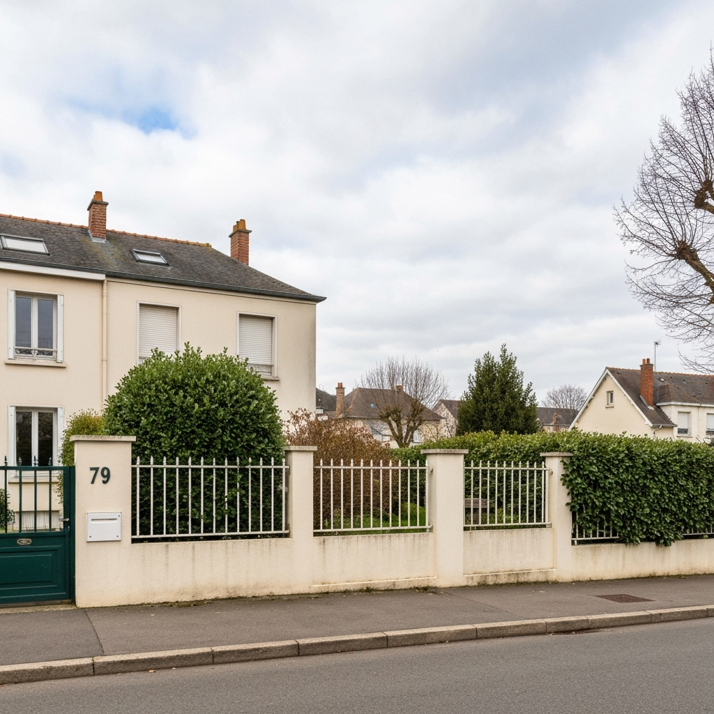 Vue de la Rue de Vincennes à Montreuil avec des immeubles résidentiels