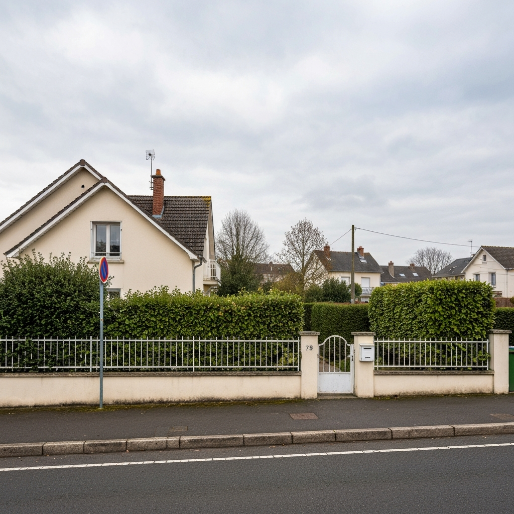 Graphique montrant l'écart de 20% des prix au m² entre Bas et Haut Montreuil