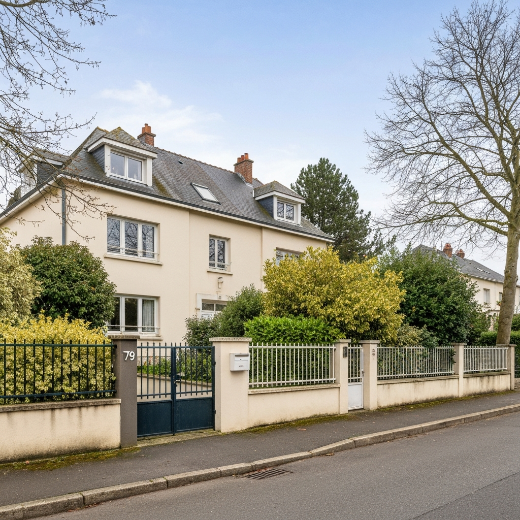 Graphique montrant les prix de vente pour un appartement T3 à Montreuil